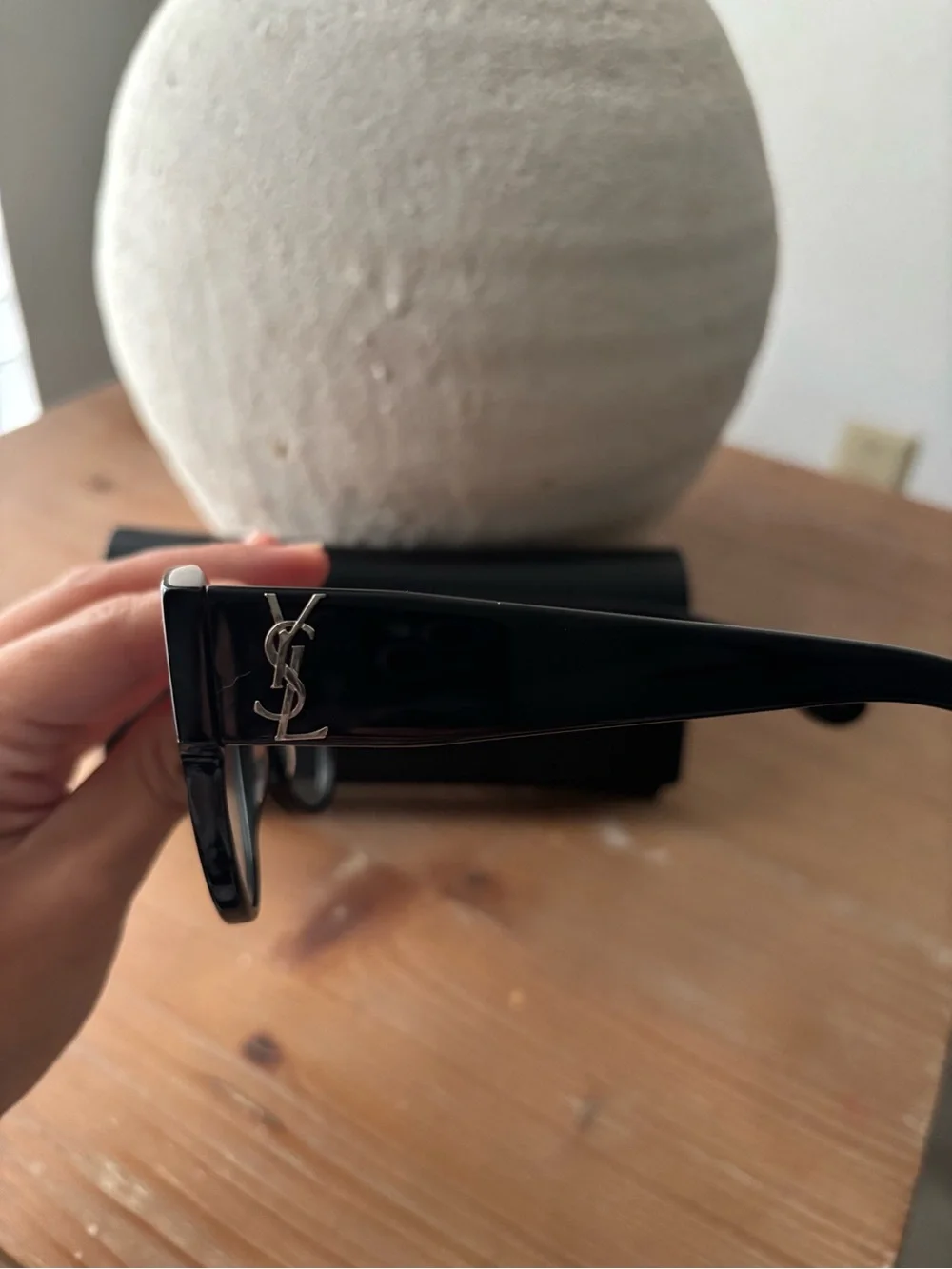 Saint Laurent Black Optical Glasses